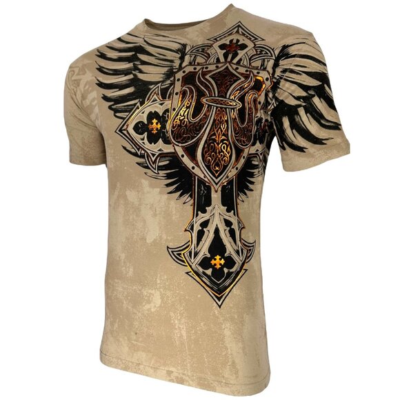 XTREME COUTURE by AFFLICTION Men T-Shirt LOCKDOWN - Picture 4 of 8
